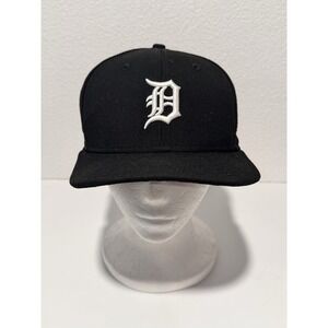 Detroit Tigers Home Official On-Field MLB New Era 5950 59Fifty Fitted Hat 7 1/4